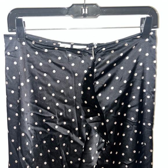 Ganni Dufort Silk Polka Dot Ruffle Skirt - Picture 4 of 7
